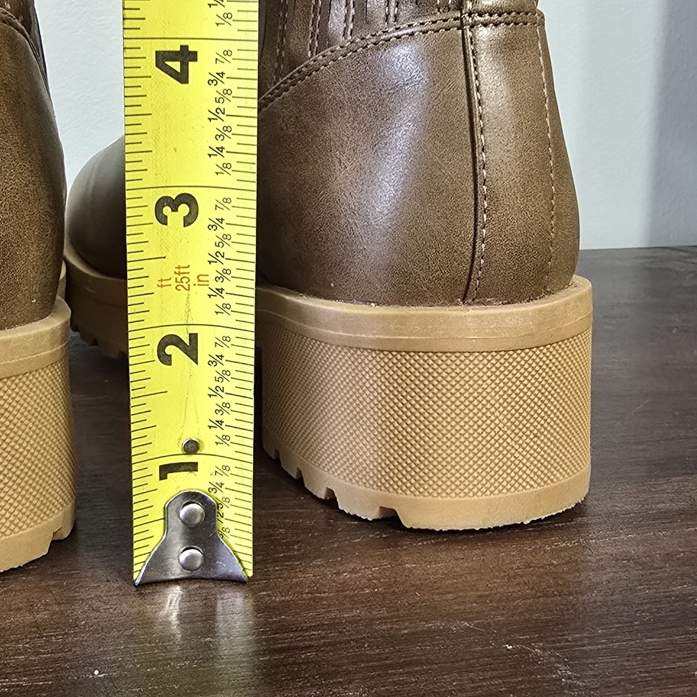 🤩Host Pick❤️ZBY Chunky Heel Chelsea Boots Women's Size 8 - Picture 8 of 11